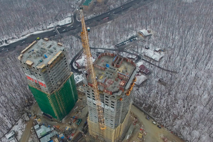 Ход строительства от 19 января 2018